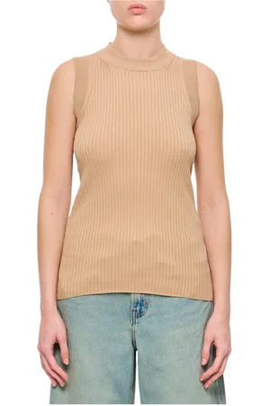 Sportmax Femme, Tops, , Taille: 36 FR Haut Élégant Col en V