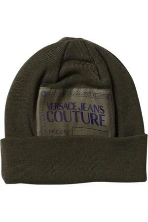 VERSACE Femme, Accessoires, Vert, Taille: ONE Size Chapeau Mode Vert Élégant Femmes