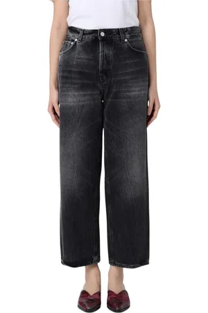 haikure Femme, Jeans, Noir, Taille: W25 Jean Droit Noir
