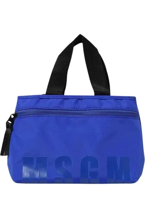 Msgm Femme, Sacs, Bleu, Taille: ONE Size Élégant Sac Fourre-Tout Noir