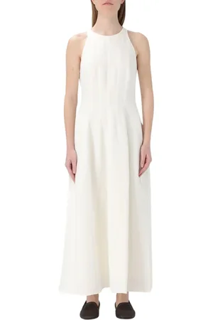 Brunello Cucinelli Femme, Robes, , Taille: 40 FR Élégante Robe Maxi sans Manches A-Line
