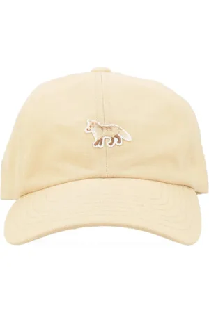 Maison Kitsuné Homme, Accessoires, , Taille: ONE Size Casquette Baby Fox en Blanc