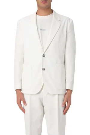 HUGO BOSS Homme, Vestes, , Taille: S Naturel Blazer DeuxBoutons Revers