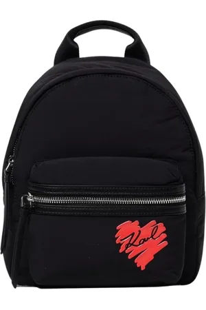Karl Lagerfeld Femme, Sacs, Noir, Taille: ONE Size KIkonik Mini Sac à dos
