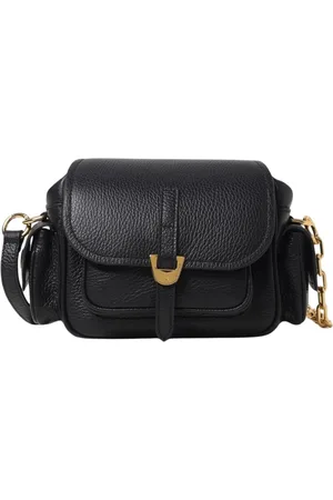 Coccinelle Femme, Sacs, Noir, Taille: ONE Size Sac bandoulière en cuir élégant