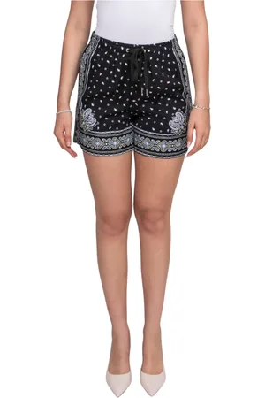 Pinko Femme, Shorts, Noir, Taille: 38 FR Shorts Femme Noir Lime