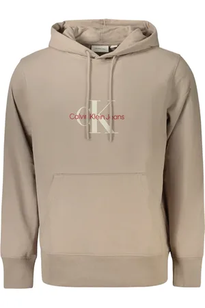 Calvin Klein Homme, Sweatshirts et sweats à capuche, , Taille: L Sweat à capuche avec poche centrale et logo