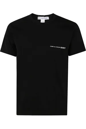 Comme des Garçons Homme, Tops, Noir, Taille: L T-shirt tricoté pour homme