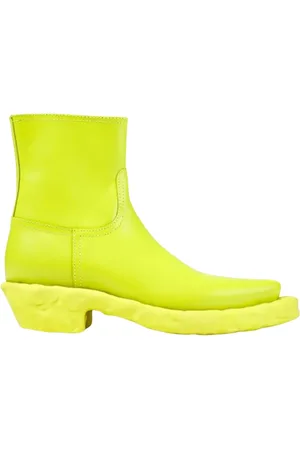 Camper Femme, Chaussures, Vert, Taille: 42 EU Bottines Vertes Élégantes