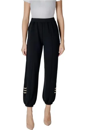 Liu Jo Femme, Pantalons, Noir, Taille: 40 FR Pantalon de sport confortable pour femmes