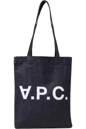 A.P.C. Femme, Sacs, Bleu, Taille: ONE Size Sac Fourre-Tout Logo Bleu