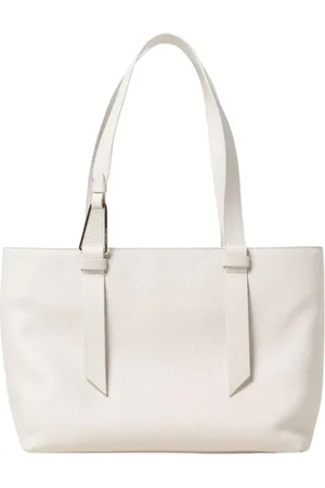 Coccinelle Femme, Sacs, Blanc, Taille: ONE Size Sac Fourre-tout en Cuir Rose