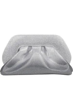 THEMOIRÈ Femme, Sacs, Gris, Taille: ONE Size Sac à main en strass argent et noir