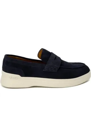 Liu Jo Homme, Chaussures, Bleu, Taille: 45 EU Chaussures Casual en Daim Bleu