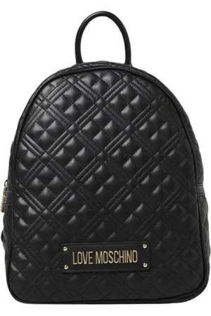 Moschino Femme, Sacs, Noir, Taille: ONE Size Sac à Dos Élégant Matelassé