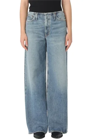AGOLDE Femme, Jeans, Bleu, Taille: W28 Vintage Wide Leg Denim Jeans