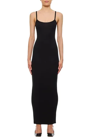 Cotton Citizen Femme, Robes, Noir, Taille: 42 FR Robe Maxi Noire Polyvalente