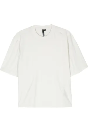 Entire Studios Homme, Tops, Blanc, Taille: XS Riz Dart Tee - Élégant et optimisé pour le référencement