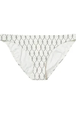 Tory Burch Femme, Maillots de bain, Vert, Taille: 40 FR Bas de maillot de bain ChainLink vert