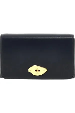 MULBERRY Femme, Sacs, Noir, Taille: ONE Size Portefeuille ZipAround Bandoulière Bleu