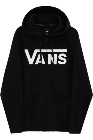 Vans Homme, Sweatshirts et sweats à capuche, Noir, Taille: S Sweat à Capuche Zippé Clique II