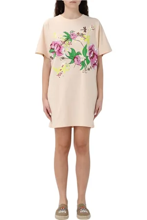Kenzo Femme, Robes, Rose, Taille: 36 FR Robe Imprimée Florale Femme Rose