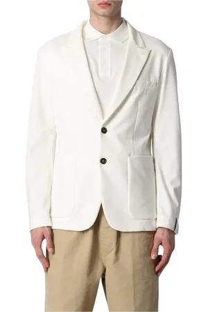 Paolo Pecora Homme, Vestes, , Taille: L Blazer Jaune Crème