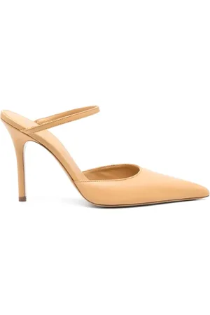 Gia Borghini Femme, Chaussures, Brun, Taille: 39 EU Sandalette Bout Pointu