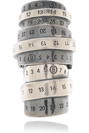 Maison Margiela Femme, Accessoires, Gris, Taille: L Bague en laiton