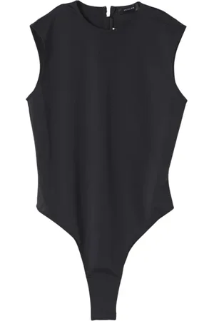 MUGLER Femme, Tops, Noir, Taille: 40 FR Bodywear ajusté noir