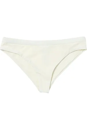 Jil Sander Femme, Maillots de bain, , Taille: 38 FR Bas de Bikini Élégant Ivoire