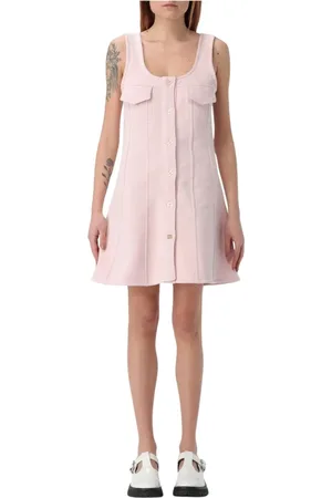 Ganni Femme, Robes, Rose, Taille: 40 FR Robe Mini A-Line Rose