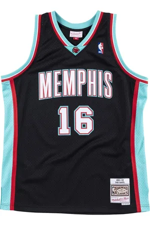 Mitchell & Ness Homme, Sport, Noir, Taille: S Maillot Memphis Grizzlies Swingman Pau Gasol