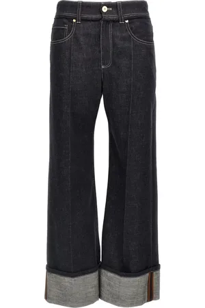 Brunello Cucinelli Femme, Jeans, Bleu, Taille: 34 FR Jean en coton Made in Italy