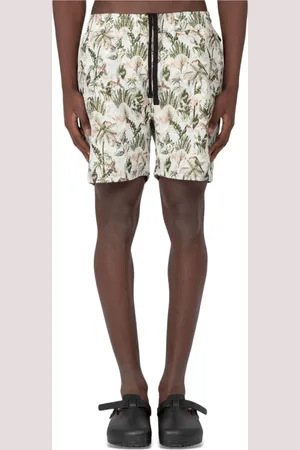 Pleasures Homme, Maillots de bain, Gris, Taille: XL Shorts Jacquard perroquet gris