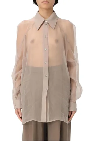Alberta Ferretti Femme, Blouses et Chemises, , Taille: 36 FR Chemise Élégante à Boutons, Style Classique