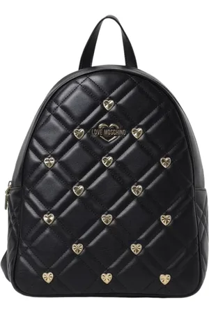 Moschino Femme, Sacs, Noir, Taille: ONE Size Sac à dos Chic Coeur