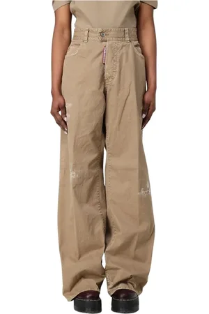 Dsquared2 Femme, Pantalons, , Taille: 36 FR High-Waist Tapered Pants