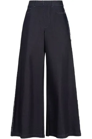 Marni Femme, Pantalons, Bleu, Taille: 40 FR Jeans en Denim Élégants