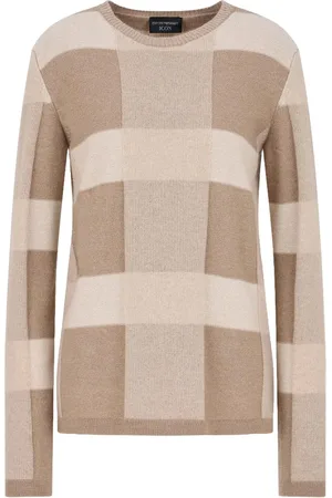 Emporio Armani Femme, Pulls, , Taille: 38 FR Pull à motif à carreaux