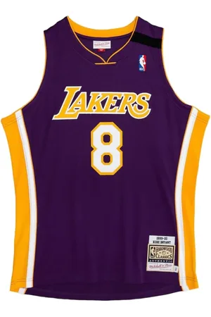 Mitchell & Ness Homme, Tops, Violet, Taille: S Maillot Kobe Bryant Lakers 1999 Violet