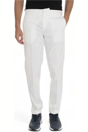 FAY Homme, Pantalons, Blanc, Taille: W31 Pantalon Homme Décontracté