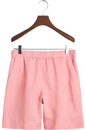 GANT Femme, Shorts, Rose, Taille: 36 FR Shorts en Lin Rose Géranium