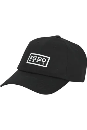 Kenzo Femme, Accessoires, Noir, Taille: ONE Size Casquette de Baseball avec Logo en Noir