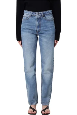 Ami Femme, Jeans, Bleu, Taille: W26 Jean Droit Classique Bleu