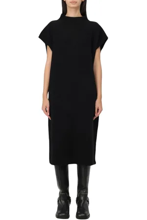 Filippa K Femme, Robes, Noir, Taille: 40 FR Robe Midi Élégante Noire
