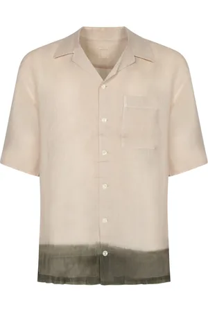 120% Lino Homme, Chemises, , Taille: XL Chemise en Lin Vert Militaire