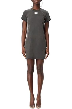 Alexander Wang Femme, Robes, Brun, Taille: 38 FR Robe Mini Marron pour Femmes
