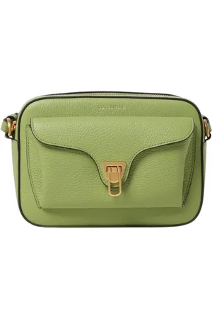 Coccinelle Femme, Sacs, Vert, Taille: ONE Size Mini Sac Bandoulière en Sable