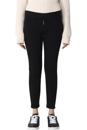Dsquared2 Femme, Jeans, Noir, Taille: 40 FR Jean Skinny en Denim Noir